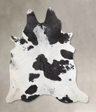 Black and White Cowhide Rug #A31807