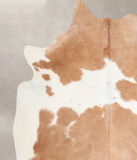 Beige and White Cowhide Rug #A31927