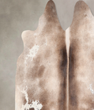 Chocolate and White Cowhide Rug #A31930