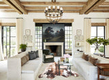 Chocolate and White Cowhide Rug #A31930