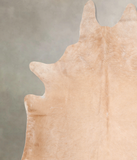 Beige Cowhide Rug #A31991