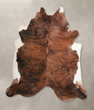 Medium Brindle Cowhide Rug #A32001
