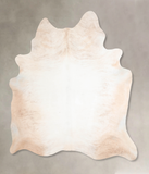 Ivory with Beige Cowhide Rug #A32020