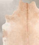 Beige Cowhide Rug #A32021
