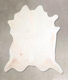 Ivory with Beige Cowhide Rug #A32023
