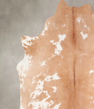Beige and White Cowhide Rug #A32143