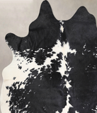Black and White Cowhide Rug #A32144