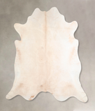 Ivory with Beige Cowhide Rug #A32165