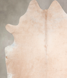 Beige Cowhide Rug #A32179