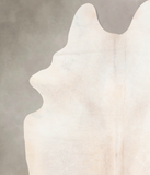 Light Grey Cowhide Rug #A32301