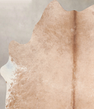 Beige Cowhide Rug #A32327