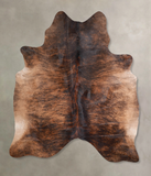 Dark Brindle Cowhide Rug #A32335