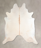 Ivory with Beige Cowhide Rug #A32380