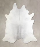 Medium Grey Cowhide Rug #A32487
