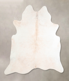 Ivory with Beige Cowhide Rug #A32724