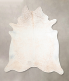 Ivory with Beige Cowhide Rug #A32810