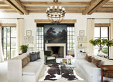 Grey With White Cowhide Rug #A32939