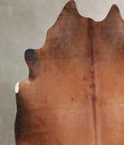 Warm Caramel Cowhide Rug #A32967