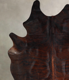 Dark Brindle Cowhide Rug #A33012