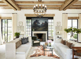 Light Brindle Cowhide Rug #A33059
