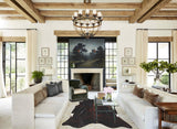 Dark Brindle Cowhide Rug #A33070
