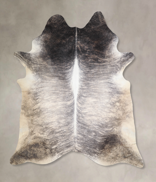 Grey Brindle Cowhide Rug #A33078