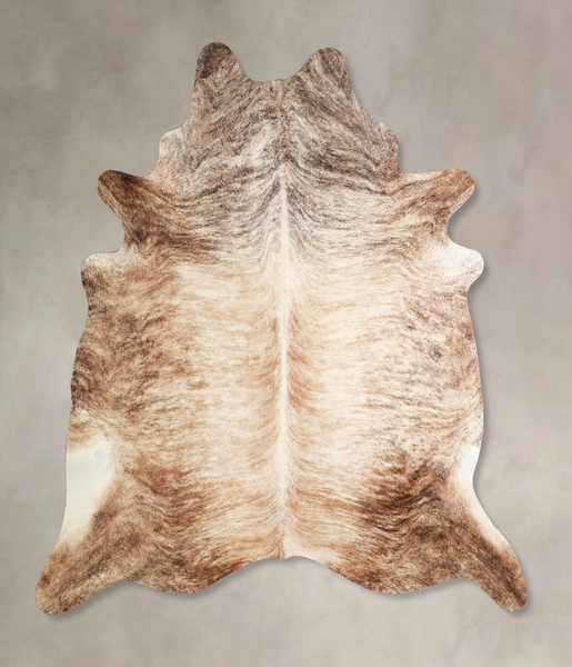 Light Brindle Cowhide Rug #A33104