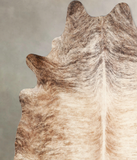 Light Brindle Cowhide Rug #A33104