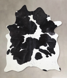 Black and White Cowhide Rug #A33136
