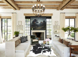 Black and White Cowhide Rug #A33136