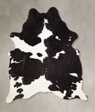 Black and White Cowhide Rug #A33140