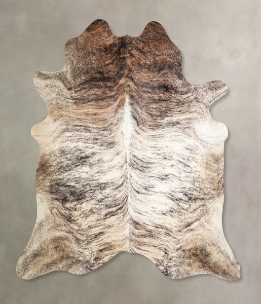 Light Brindle Cowhide Rug #A33155