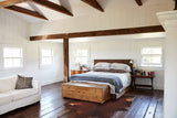 Solid Brown Cowhide Rug #A33183