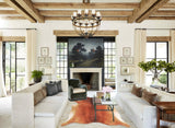 Solid Brown Cowhide Rug #A33306