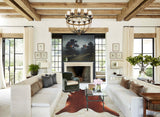 Solid Brown Cowhide Rug #A33322
