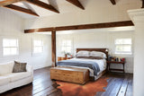 Solid Brown Cowhide Rug #A33424