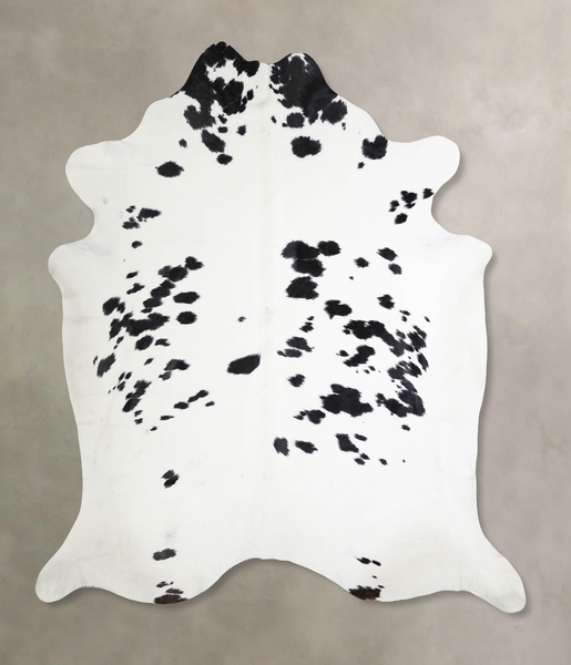 Black and White Cowhide Rug #A33525HUDSN