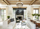 Black and White Cowhide Rug #A33525HUDSN