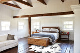 Black and White Cowhide Rug #A33525HUDSN
