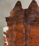 Medium Brindle Cowhide Rug #A33584