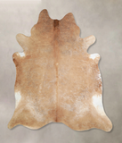 Beige Cowhide Rug #A33609