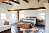 Salt and Pepper Brown Cowhide Rug #A33684