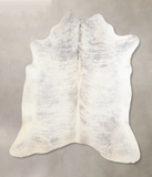 Grey Brindle Cowhide Rug #A33689