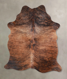Medium Brindle Cowhide Rug #A33717