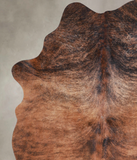 Medium Brindle Cowhide Rug #A33717