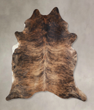 Dark Brindle Cowhide Rug #A33718