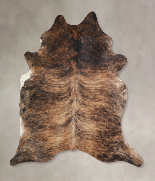 Dark Brindle Cowhide Rug #A33718