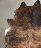 Dark Brindle Cowhide Rug #A33718