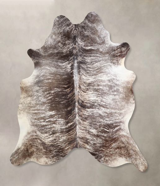 Grey Brindle Cowhide Rug #A33719
