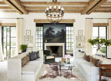 Grey Brindle Cowhide Rug #A33719